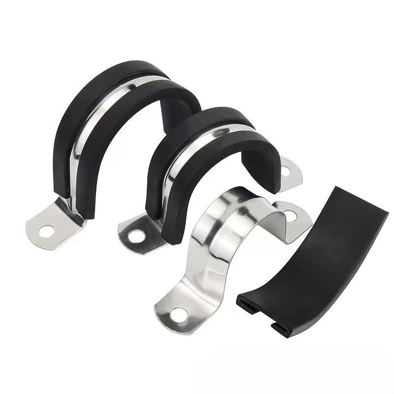 R-Type Rubber Liner Pipe Clamp